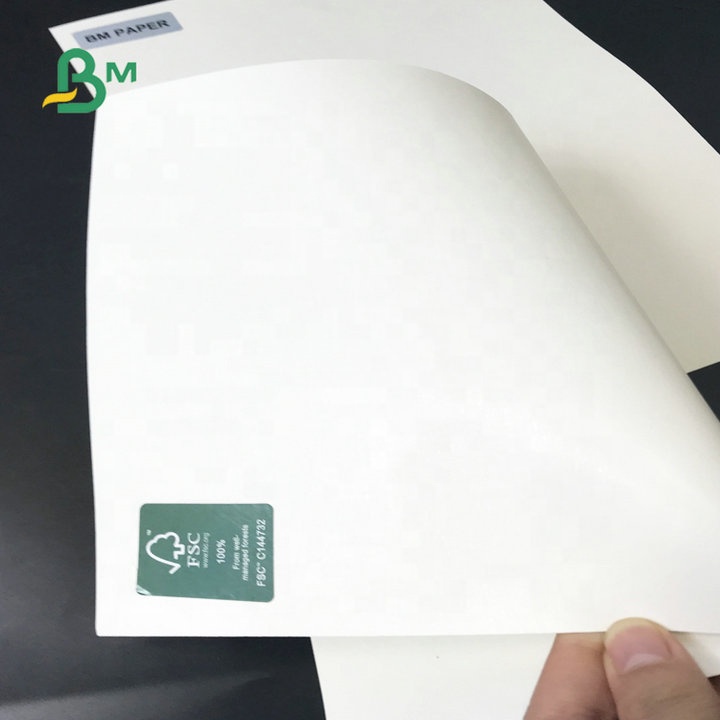 150gsm - 300gsm водостойкая и безопасная пищевая бумажная доска с покрытием PE для коробок еды ланча