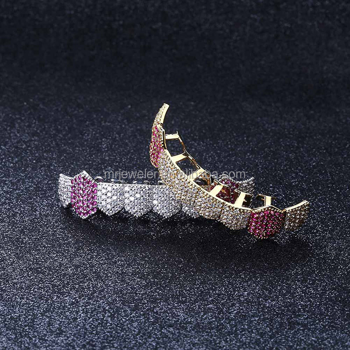 Хип-хоп ювелирные изделия на заказ размер 18k золото медь grillz зубы, бесплатные grillz зубы для мужчин дизайн