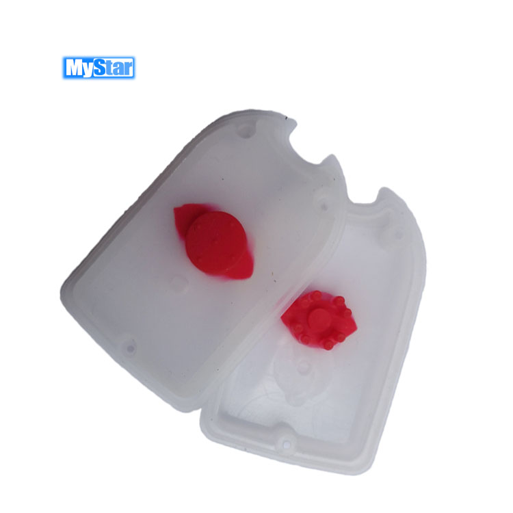 Fashionable soft waterproof silicone rubber keycap key cover for electronic bike
