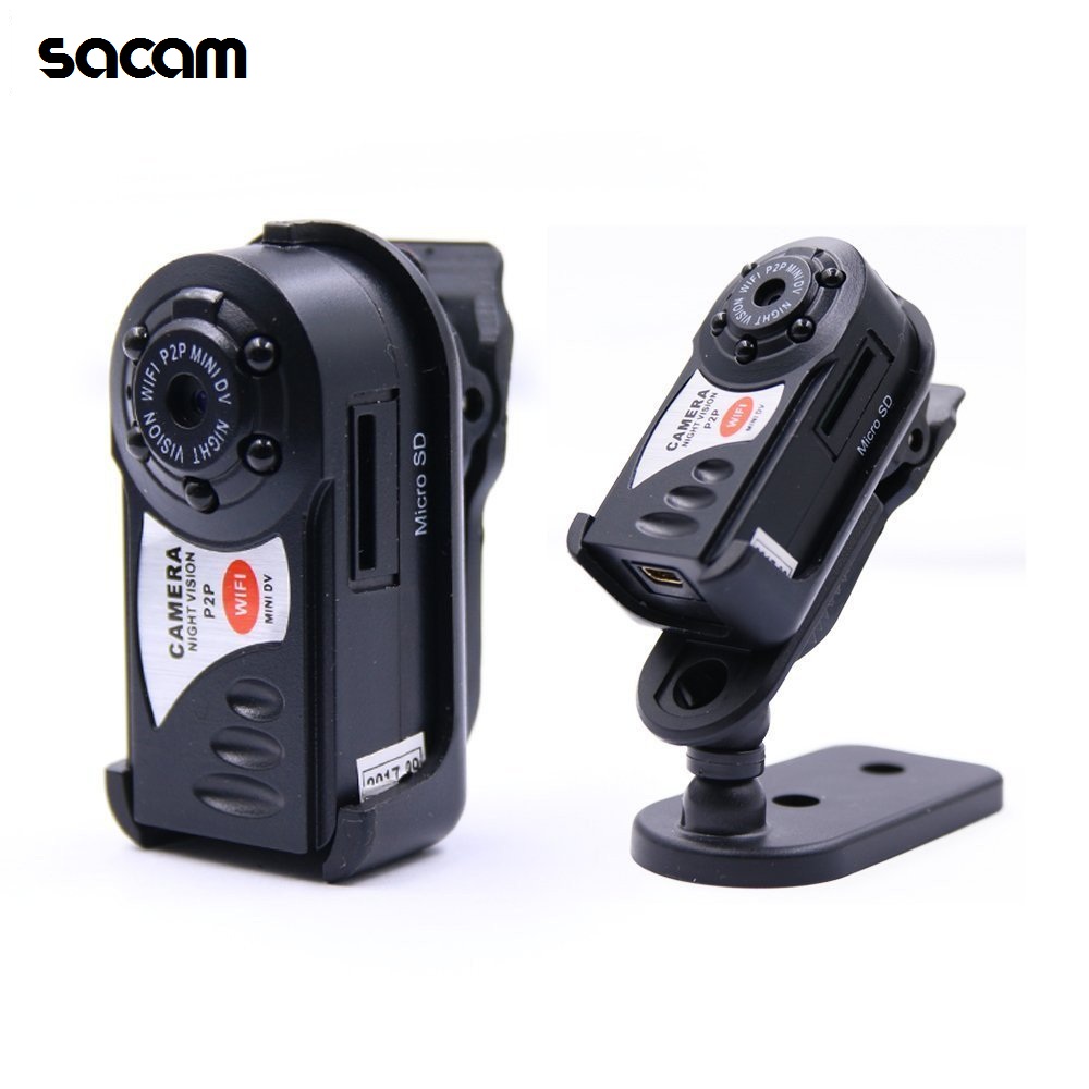 SACAM HD Q7 WiFi камера Мини Беспроводная IP рекордер 720P DV DVR маленький микро Cam цифровой камкодер с ночным видением