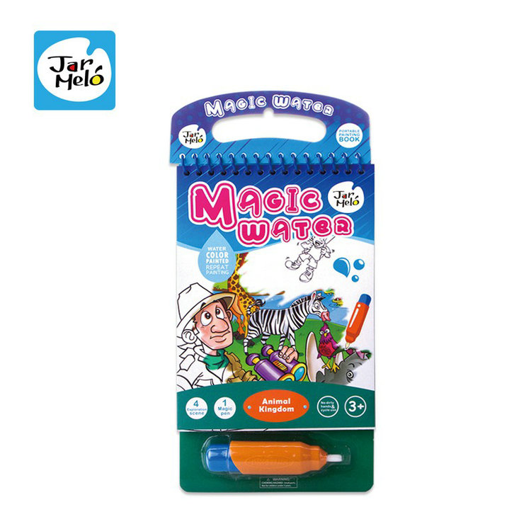 Магия воды раскраски Pad-животный мир для детей