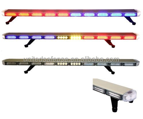 Линейный 6 светодио дный LED lightbar тонкий светодио дный светодиодный strobe Проблесковый маячок Предупреждение фары для грузовика strobe light bar автомобиля strobe light bar