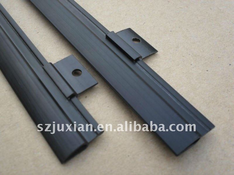 Poster frame plastic clip