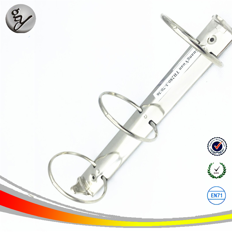 high quality 3 ring binder mechanism for A4 students book