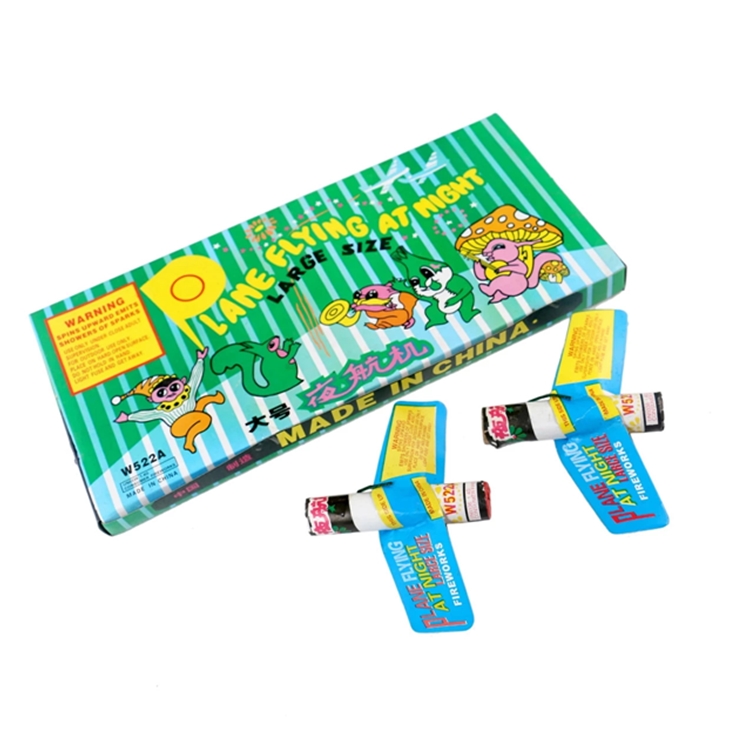 Hotsale Китайский фейерверк большой самолет Летающий ночью Вертолет Игрушка Фейерверк