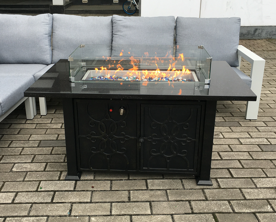 50 "* 32" прямоугольный чат костра стол уличная мебель для сада газовый обогреватель