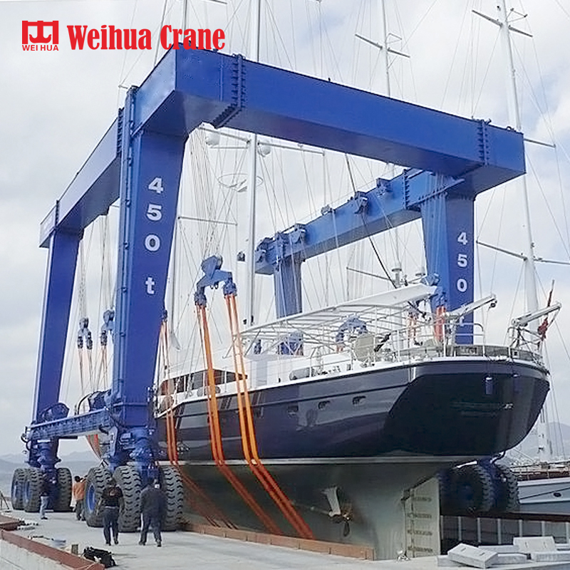 WEIHUA 300 t swl Тип башенный кран