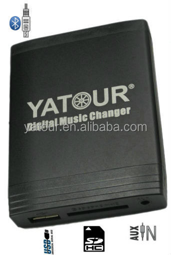 Yatourавтомобильный MP3 интерфейс WMA плеер USB SD AUX Авто Радио адаптер Музыка интеграция ящик для инструментов