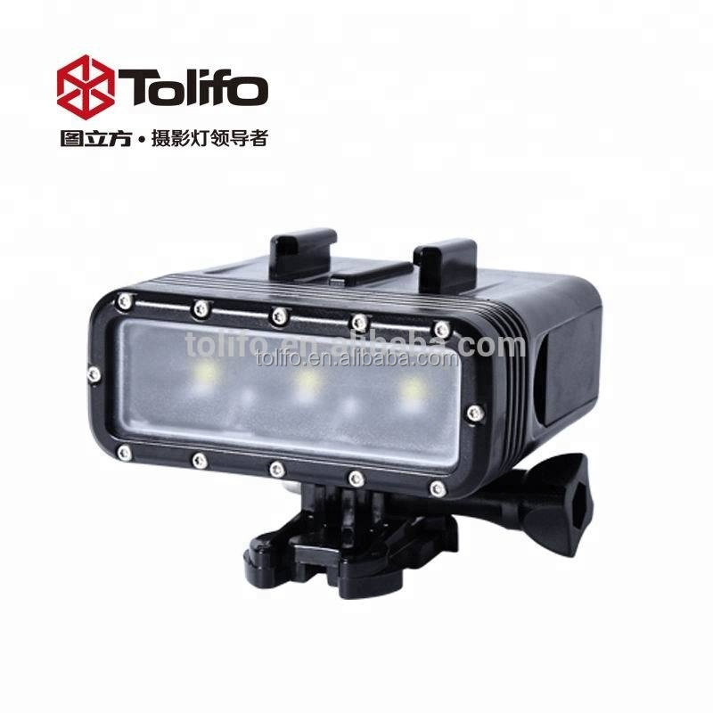 Tolifo Новое поступление HF0302 Профессиональный IP68 Светодиодный Видео свет для дайвинга