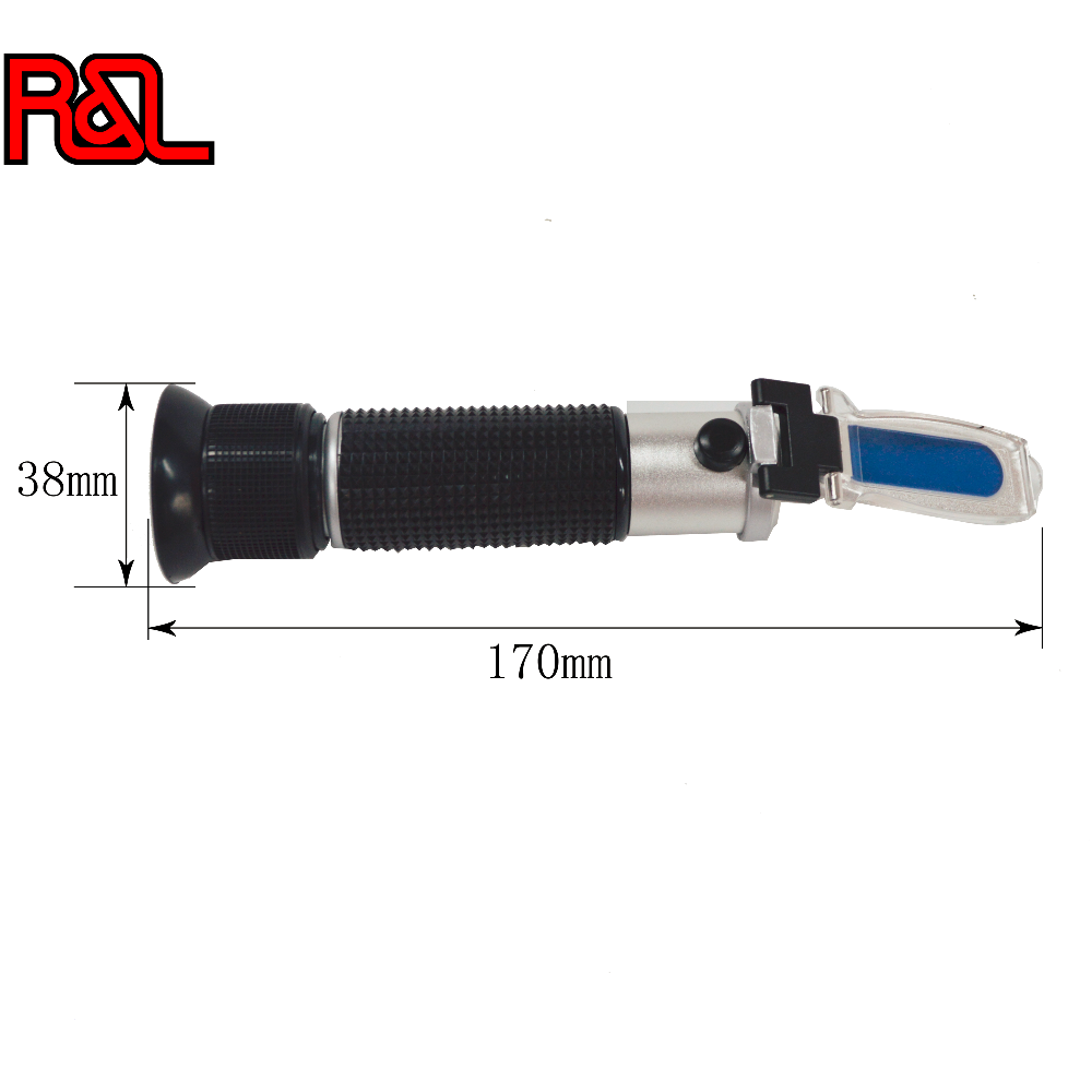 HomeBrewing Sugar Refractometer ATC with Brix Scale 0~32%Brix for home brew testing