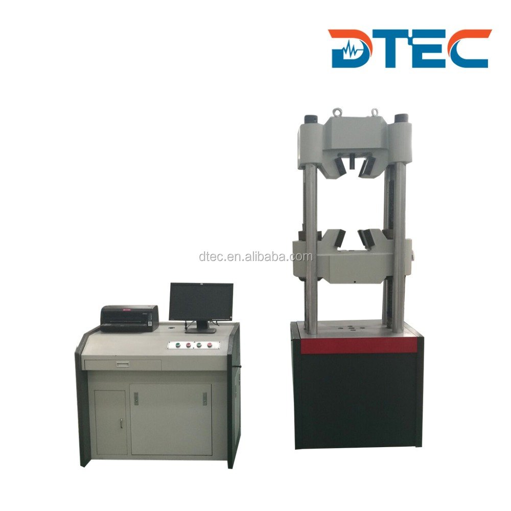 DTEC DAW-300D Hydraulic Universal Testing Machine 300KN Computer Controlled Electro-hydraulic Servo Motor Manufacturer Price
