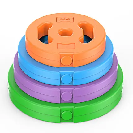 Colorful Cement Regular Plate With Grips