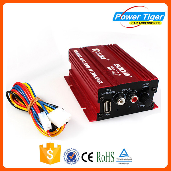 DC 12V звуковой цифровой автомобильный усилитель