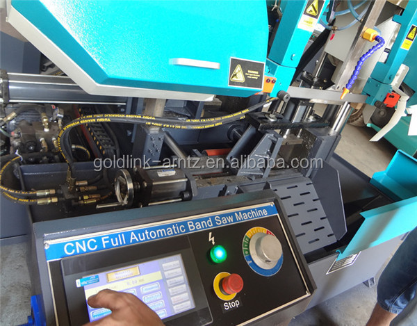 Горячая продажа CNC горизонтальный полностью автоматический станок для ленточной пилы