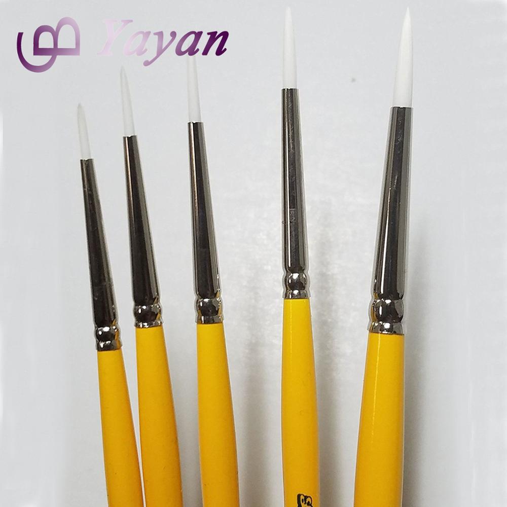 Loew Korea Nylon Cornell 6 шт. масляная и акриловая краска для лица набор художественных кистей
