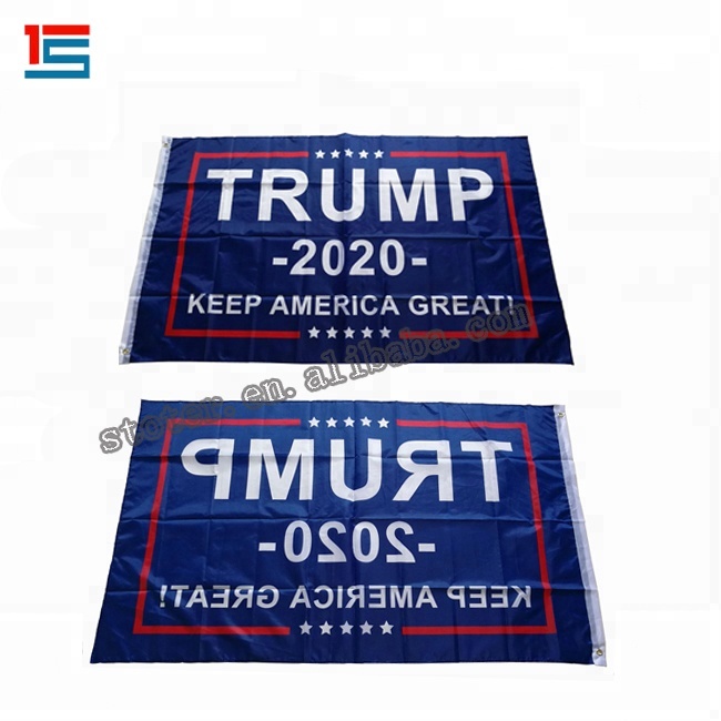 3*5 футов 2020 флаг Трампа, полиэфирный Печатный флаг для выборов