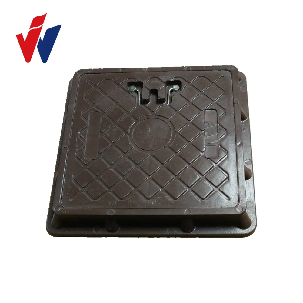 SMC BMC Manhole Cover EN124 A15 400x400x45 Composite Covers from China