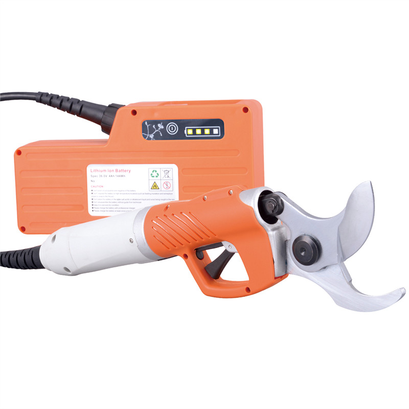 45mm electric scissors for pruning /pruning shears cordless /electric shears for garden with 36V4AH battery