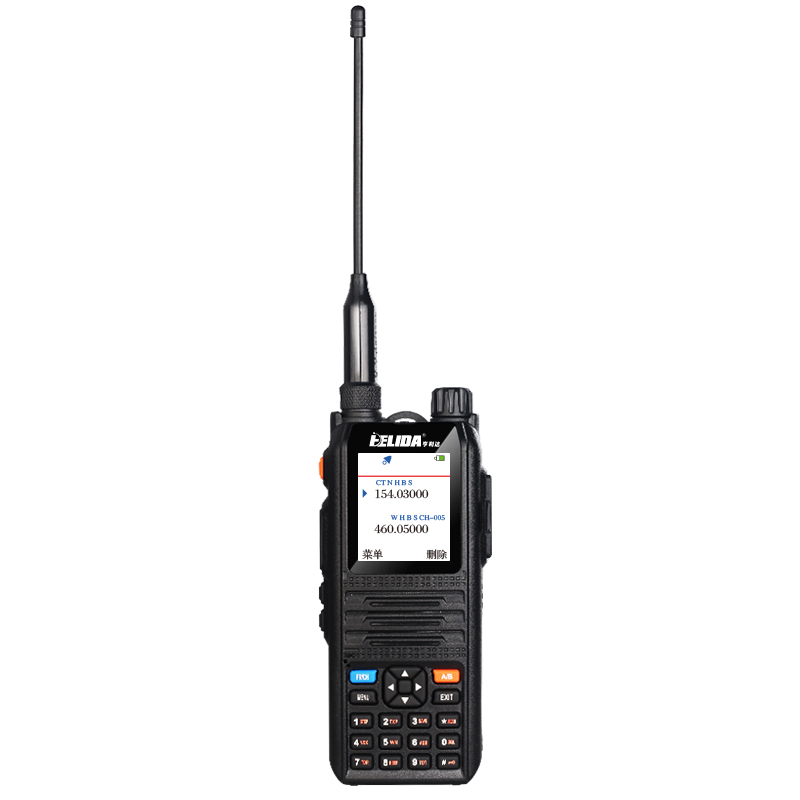 Профессиональная трехдиапазонная рация UHF VHF, двухсторонняя рация с цветным дисплеем