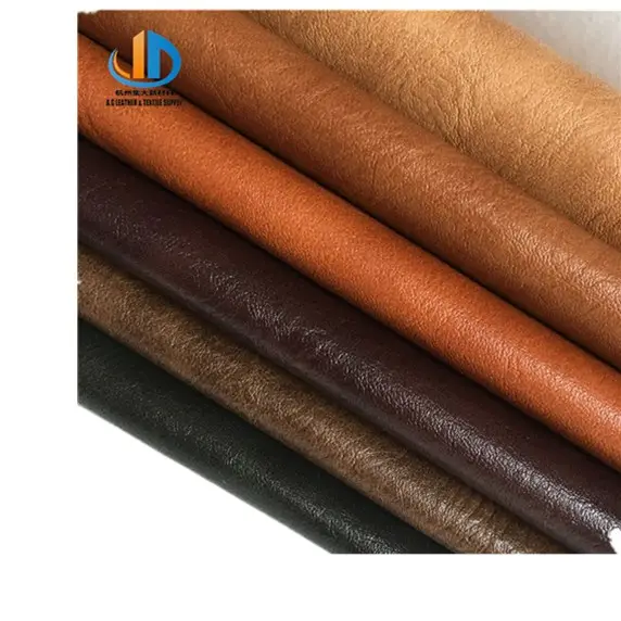 Wholesale 54/55" natural cork bonded faux pvc leather factory fabric item for making bags case