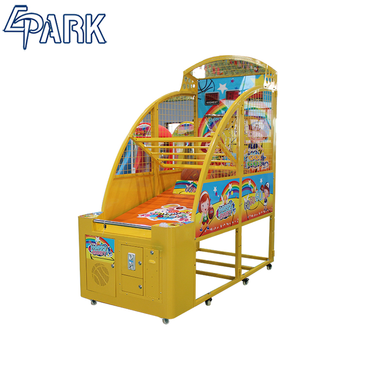 Coin operated arcade street basketball games machine for kids