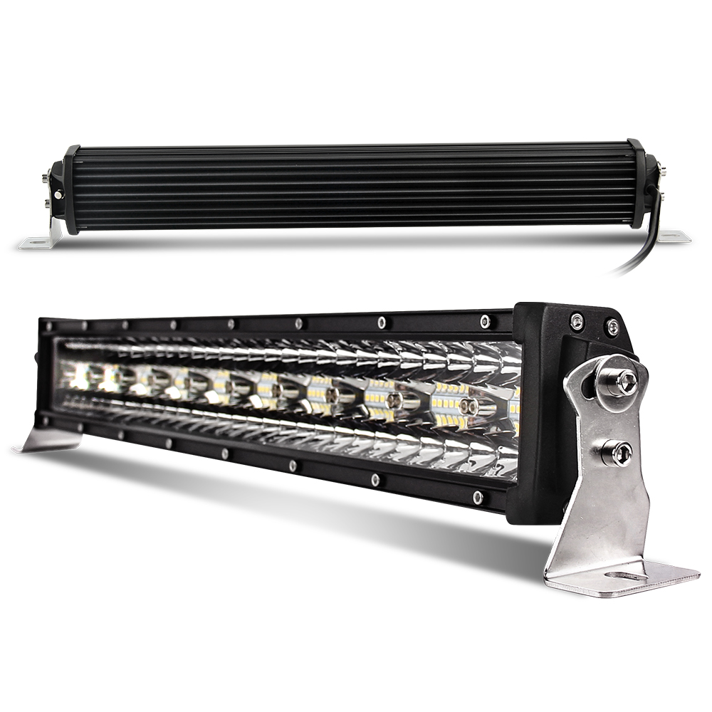 Новый 2019 тройным 36 Вт 72 Вт 120W 180W 240W 288W 12V 24V внедорожные 4WD 50 дюймов Автомобильный светодиодный свет бар грузовик