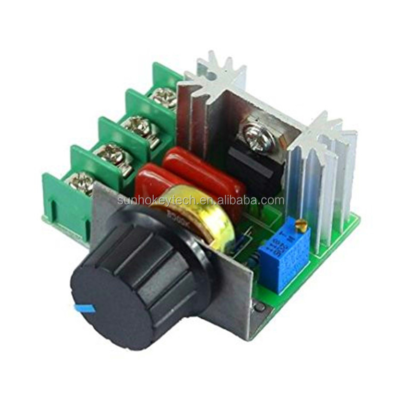Новое поступление Высокое качество AC 220V 2000W регулятор скорости двигателя с ручкой