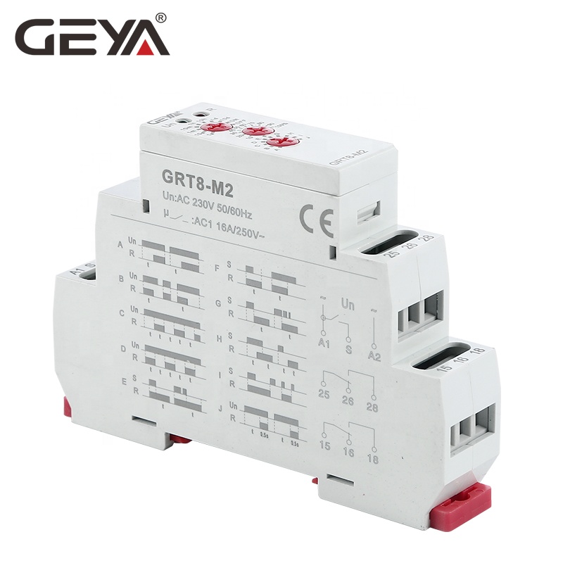 GEYA GRT8-M Многофункциональный 24vdc таймер с сертификатом CE CB ROHS