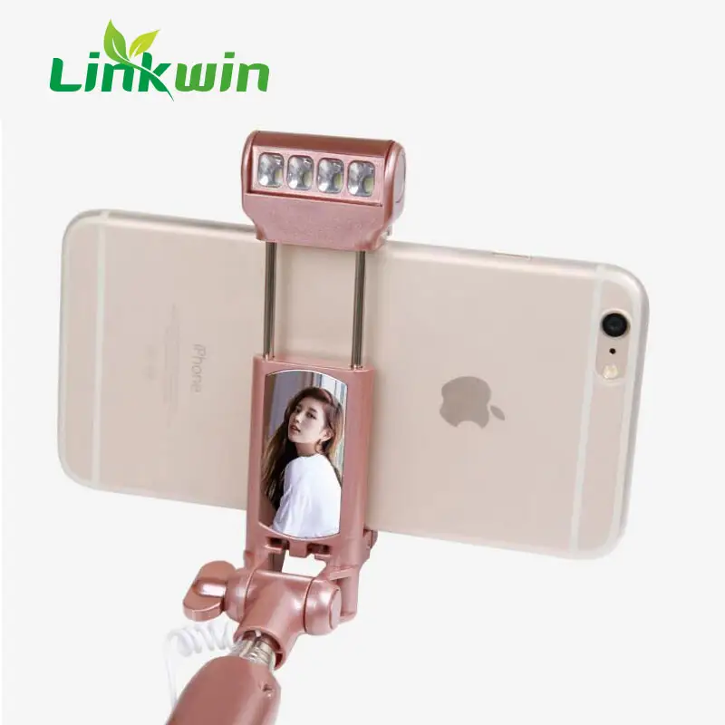 Популярные RK-4 рукоять палка для селфи Беспроводной монопод для селфи палки для мобильного телефона камеры