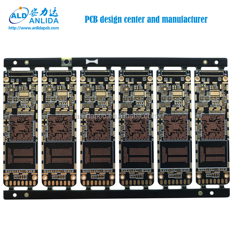 12 слоев HDI электронных плат pcb от фабрики Китая