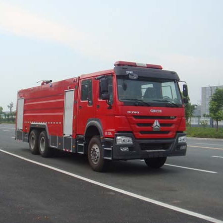 HOWO 290hp 12cbm 6X4 fire fighting truck