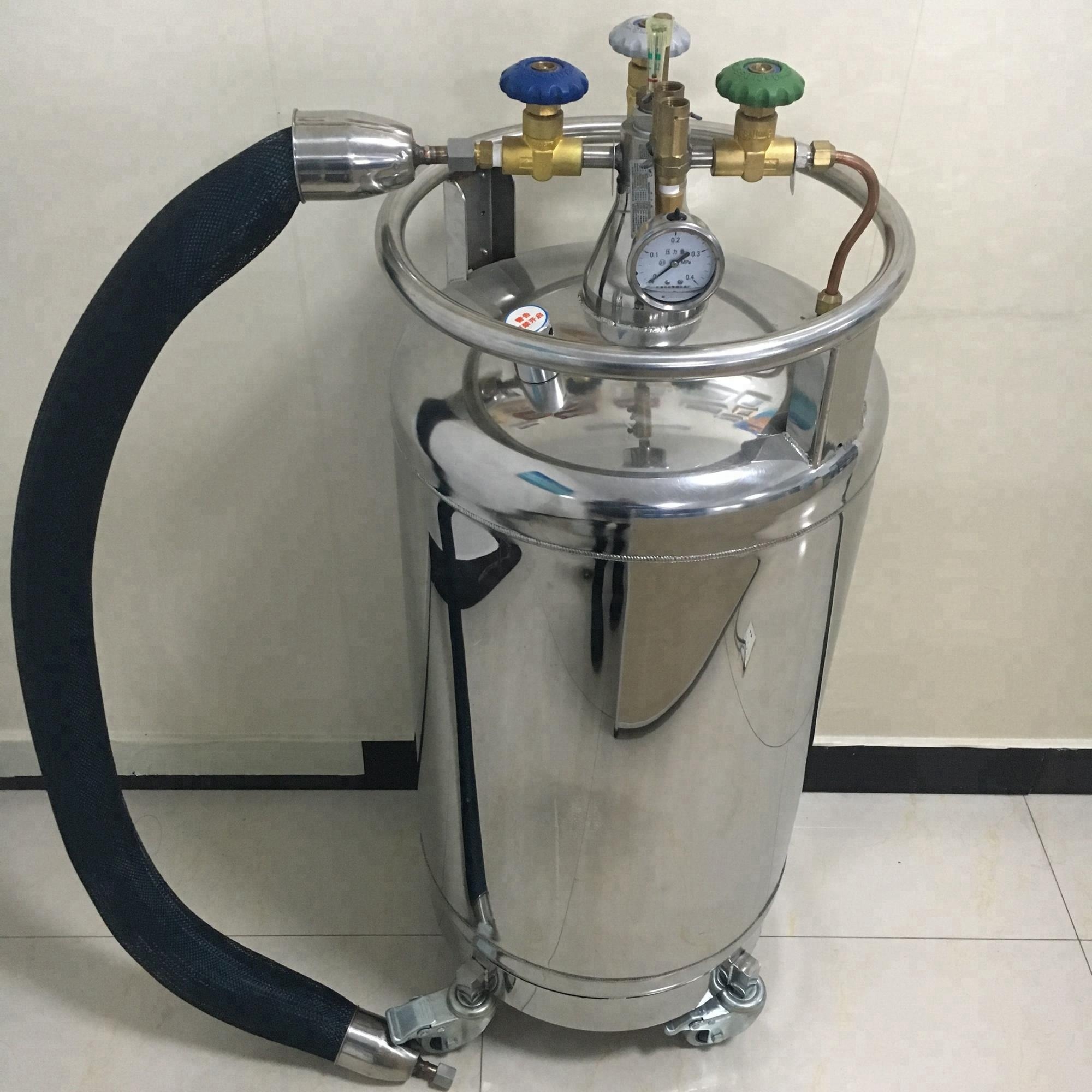 50l ydz-50 самонапорный ln2 Криогенный Бак цена