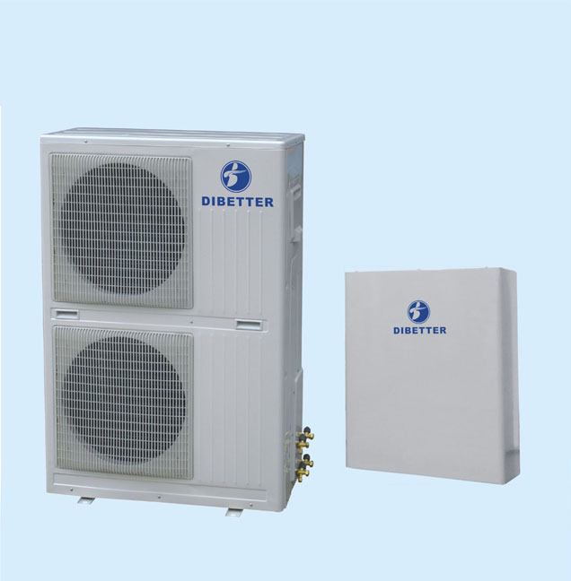 24kw Сплит EVI тепловой насос (R407C или R410A, Copeland компрессор)