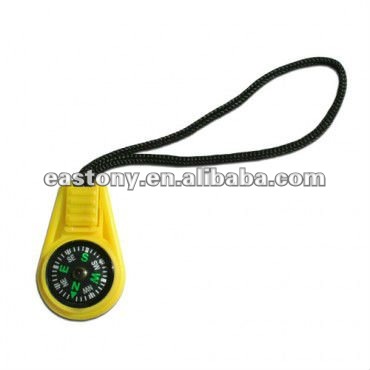 Zipper Pull Compass