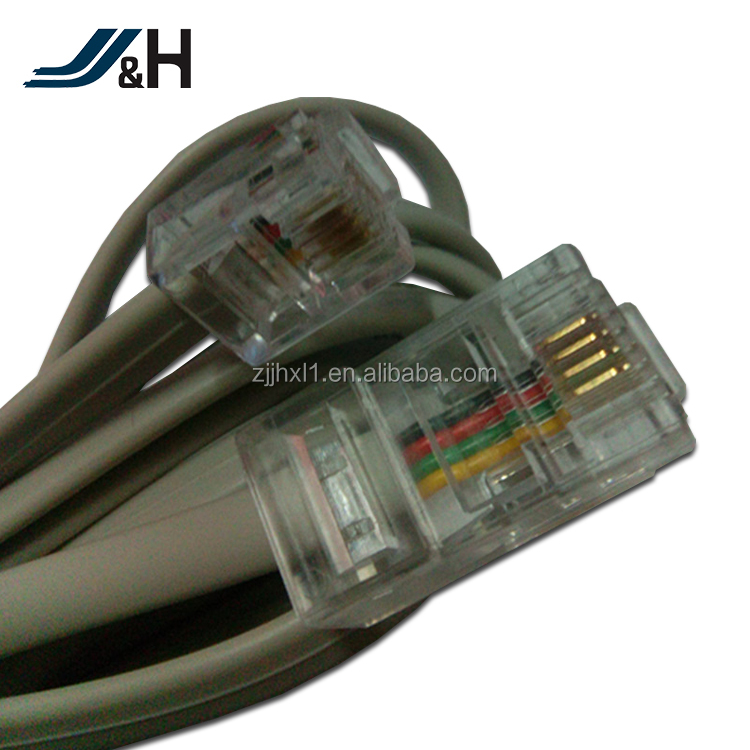 Телефонный патч-корд Cat3 RJ45 RJ11 RJ12 RJ9