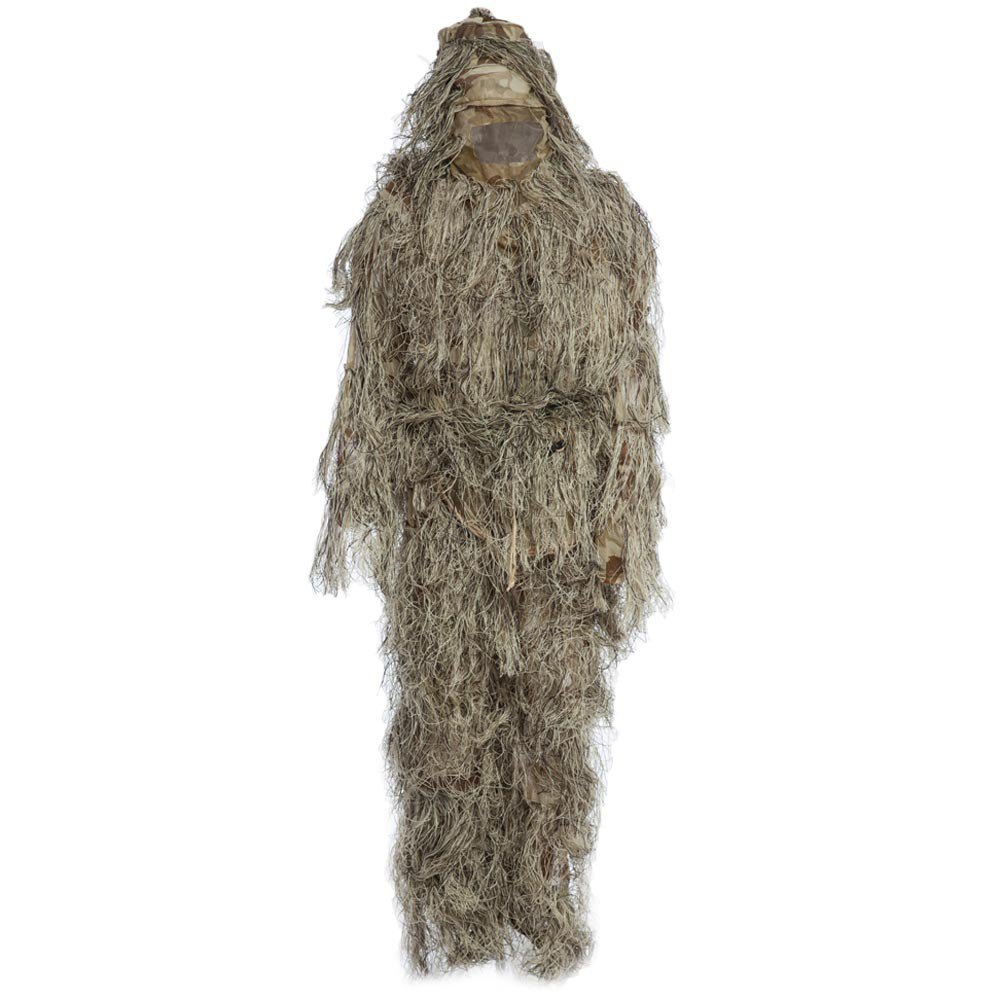 Охотничий костюм Ghillie, камуфляжный комплект, 3D бионический лист, Охотничья Маскировка, униформа джунглей, военный поезд, Охотничья ткань