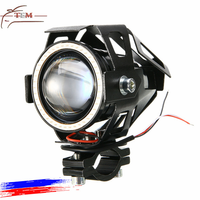 U7 Led Light Angel Eyes Motorcycle Accessary Driving light Fog light