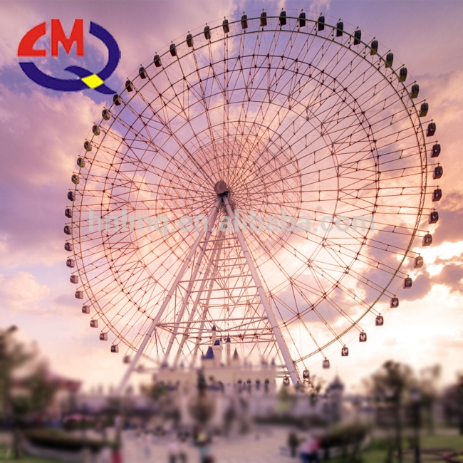 China qualified manufacturer outdoor theme park equipement ferris wheel manufacturer