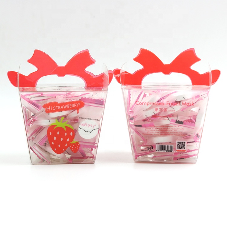 Easy to carry deep facial repair and moisturizing compressed candy compressed face mask