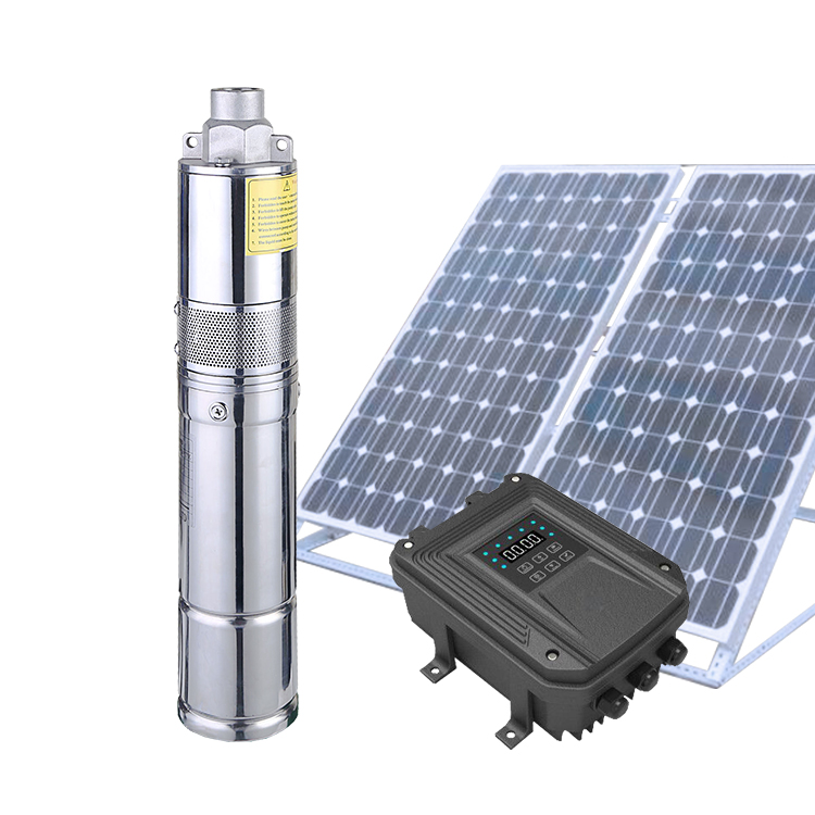 24V 270W Мощный погружные водяные насосы с солнечной батареей головы 100 м безщеточный Водяной насос на солнечной батарее и панели