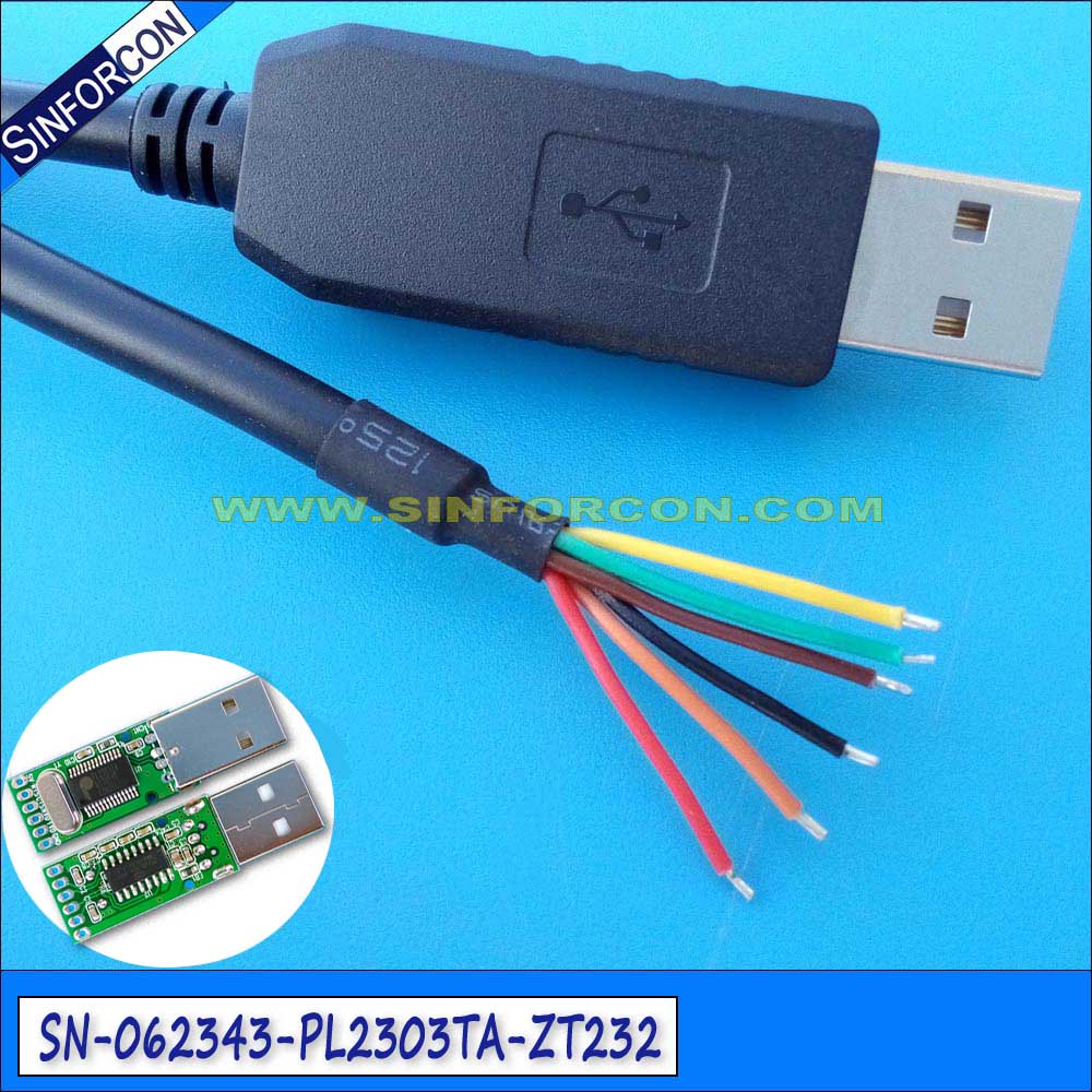 Prolific pl2303ta usb Серийный rs232 кабель