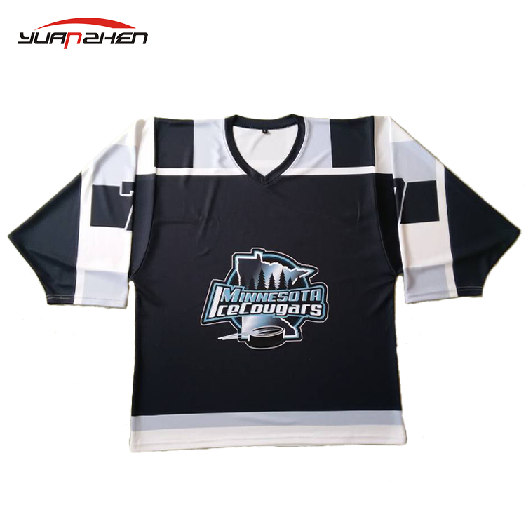 China best quality customize printing cheap custom ice hockey jersey