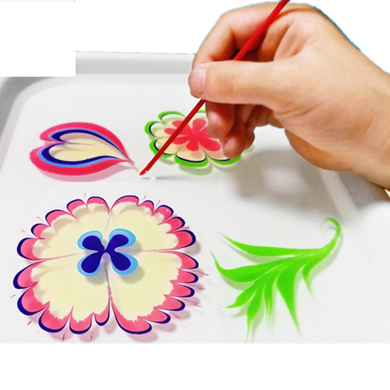 New Design Magic Art Toys Educational Gift Water Marbling Paint