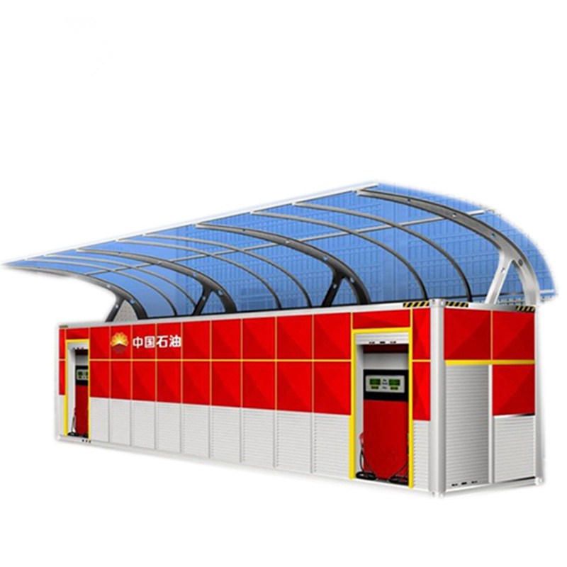 20ft 40ft Portable Fuel Tank Gas Station Mobile Petrol Station container petrol station