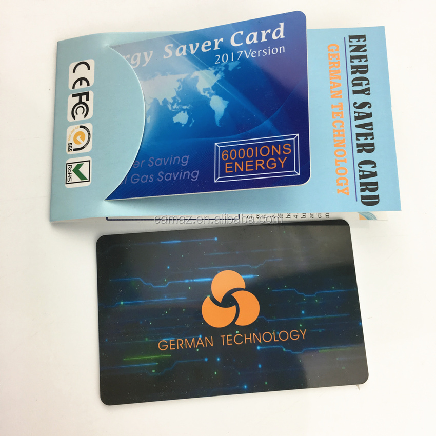 Radiation Protection Card for anti radiation, Power Fuel Saving Card