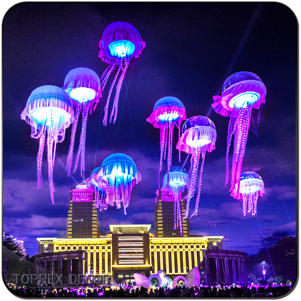 Наружное освещение для сада декор веревка мотив led Медузы свет