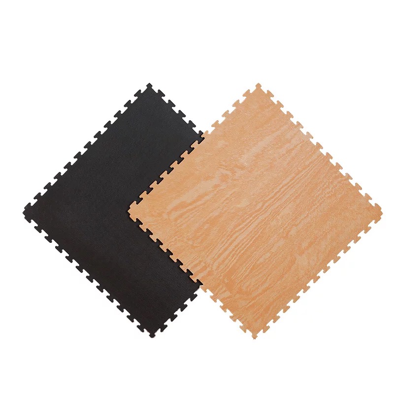 wood grain interlocing gym eva jigsaw puzzle foam floor tiles mat