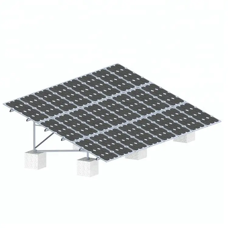 10KW Easy Installation Solar panel pv Ground system mounting brackets