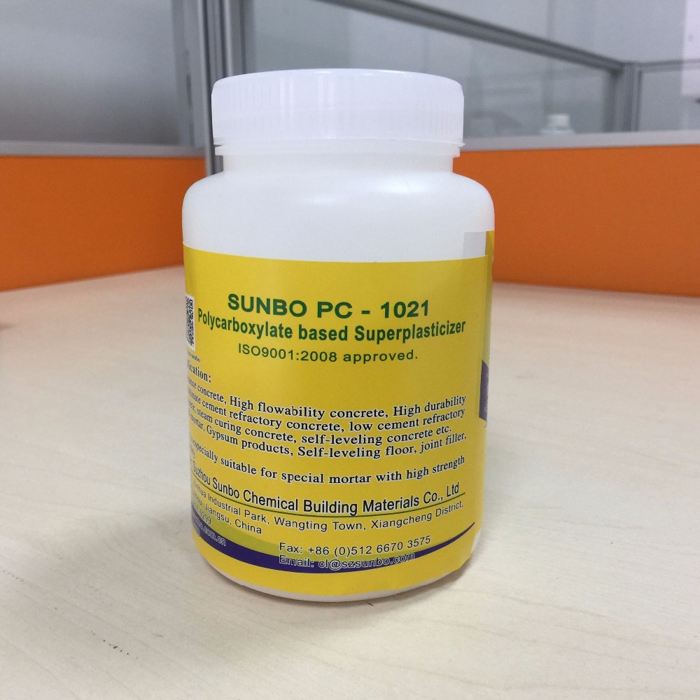 PC-1021Polycarboxylate Superplasticizers PCE Powder для бетона, бесплатный образец