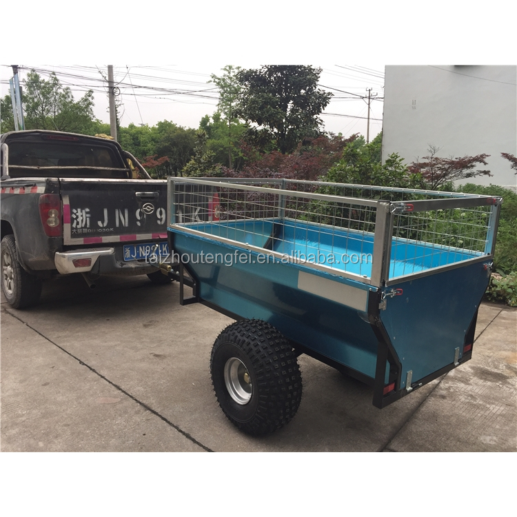 New Products Custom Tri Axle Dual Wheel Utility 1 Ton Rear Tipper Box And Packaging&Pen Box&Box Trailer